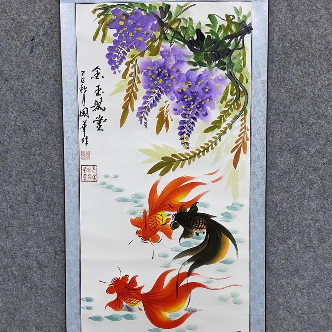 国画刘国华手绘作品111