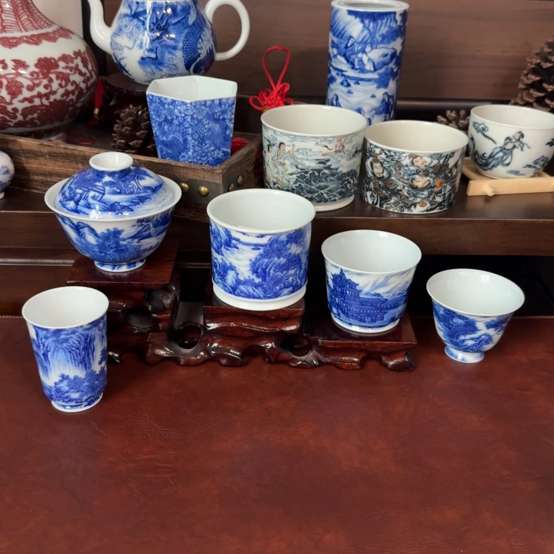 杯景德镇全手绘瓷器