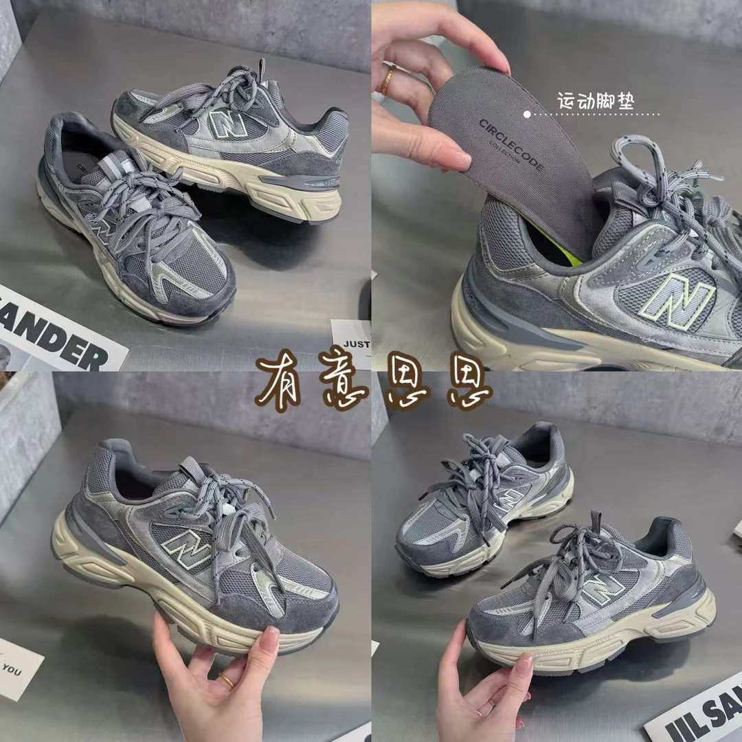 有意思思女鞋‘泡菜老爹’时尚百搭系带潮鞋网红运动透气老爹鞋