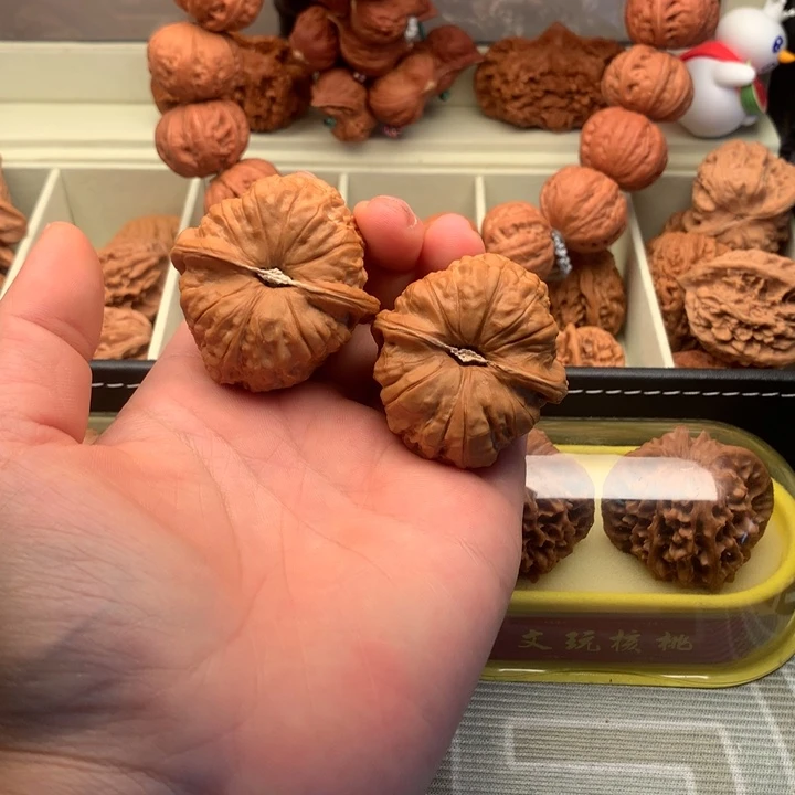 文玩核桃吊坠45尺寸全品凹底大南瓜