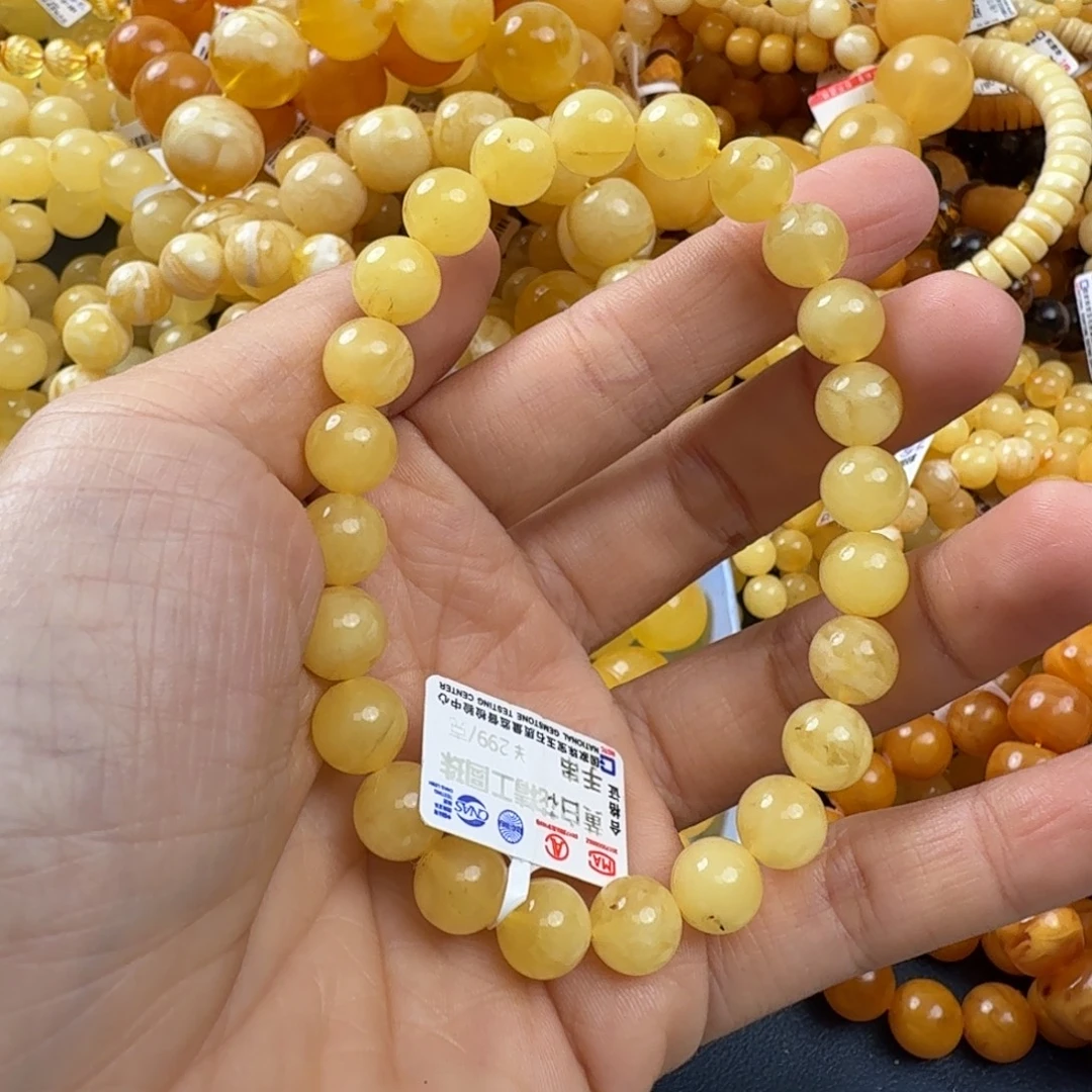 琥珀未镶嵌珠宝奇石