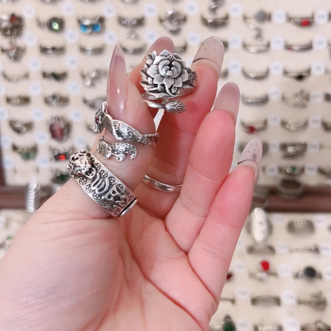 铜合金新款上开口牡丹花