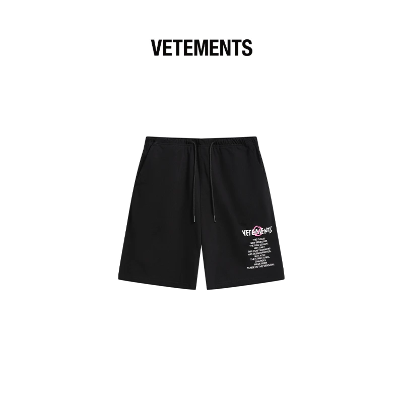 VETEMENTS夏季新款男士短裤情侣款男生穿搭潮流时尚休闲34363001
