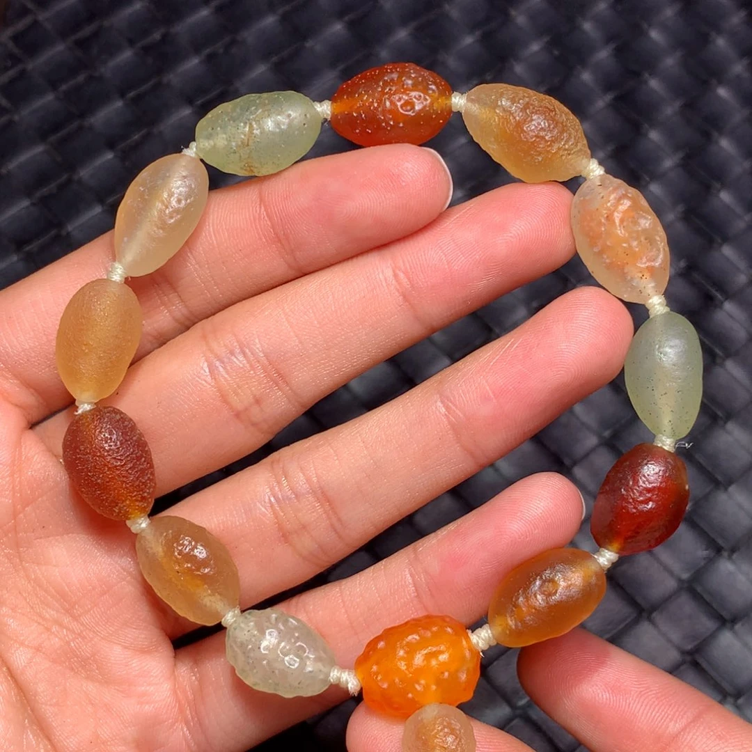 未镶嵌玛瑙/玉髓珠宝半成品