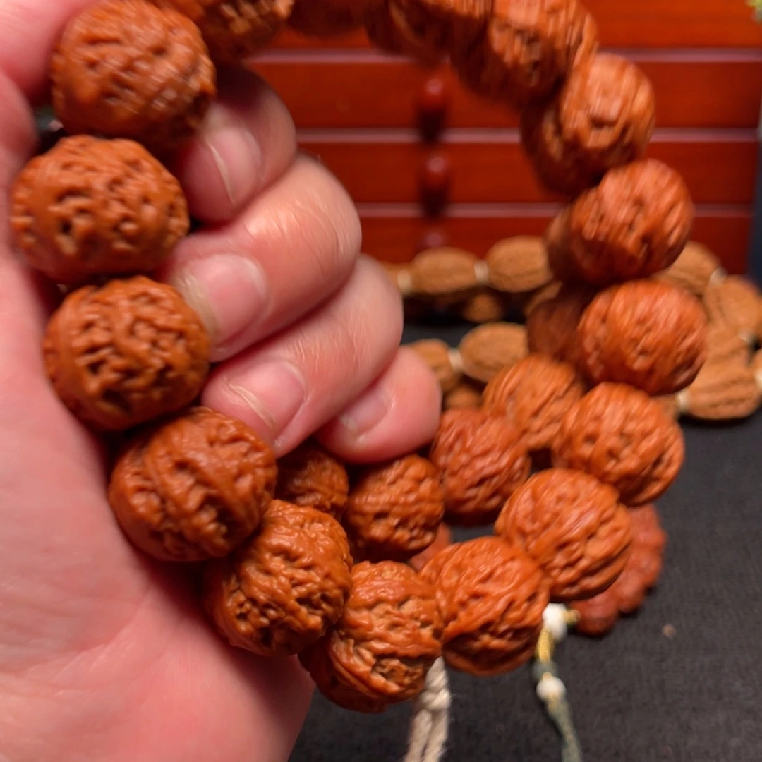 文玩核桃手串蚂蚁纹