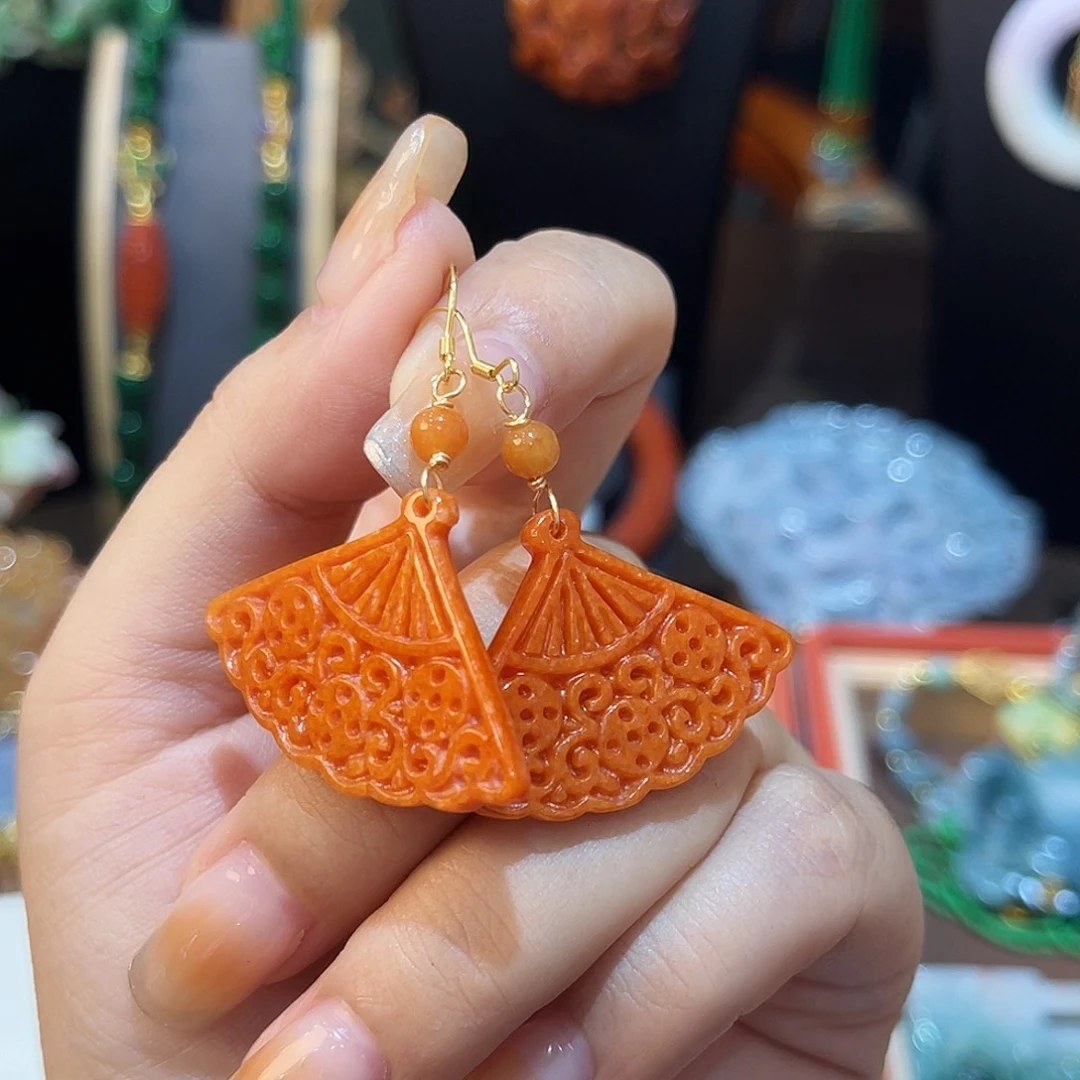 翡翠未镶嵌耳饰福利