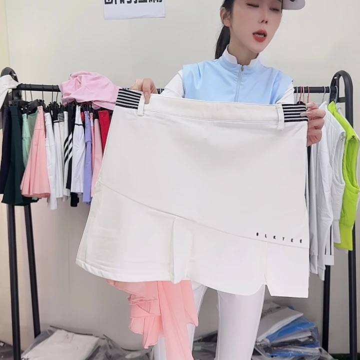 青***青高尔夫短裙，22020白色L