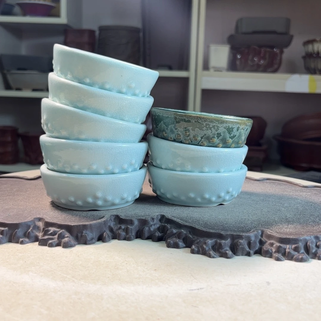 紫砂花盆瑕疵3-8.5-8。。。