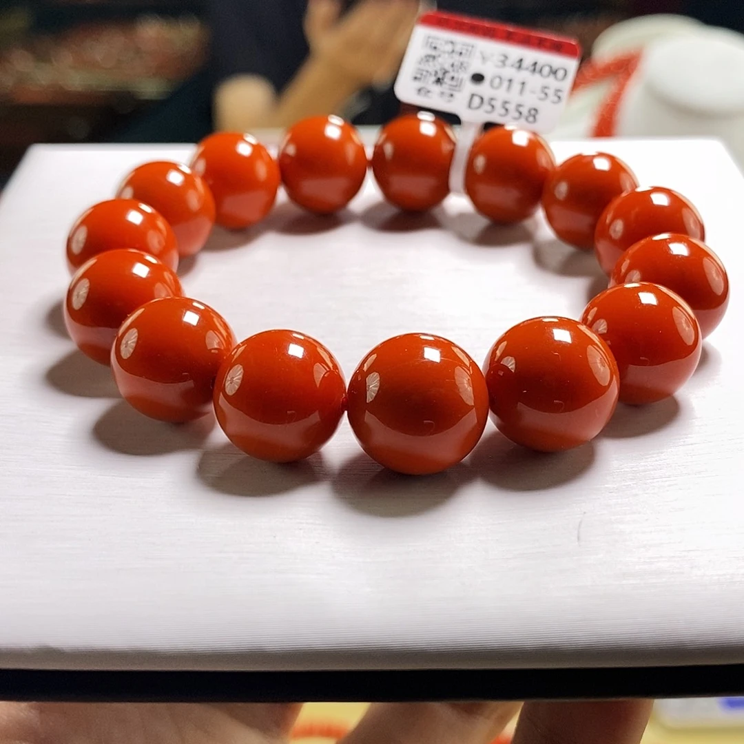 未镶嵌典藏 14+mm  多样性发一南红玛瑙