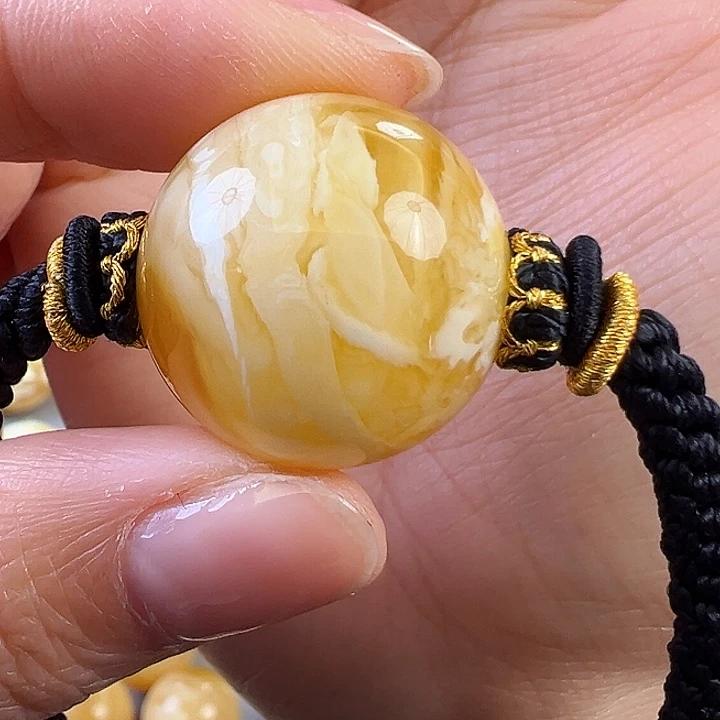 蜜蜡颈饰未镶嵌蜜蜡