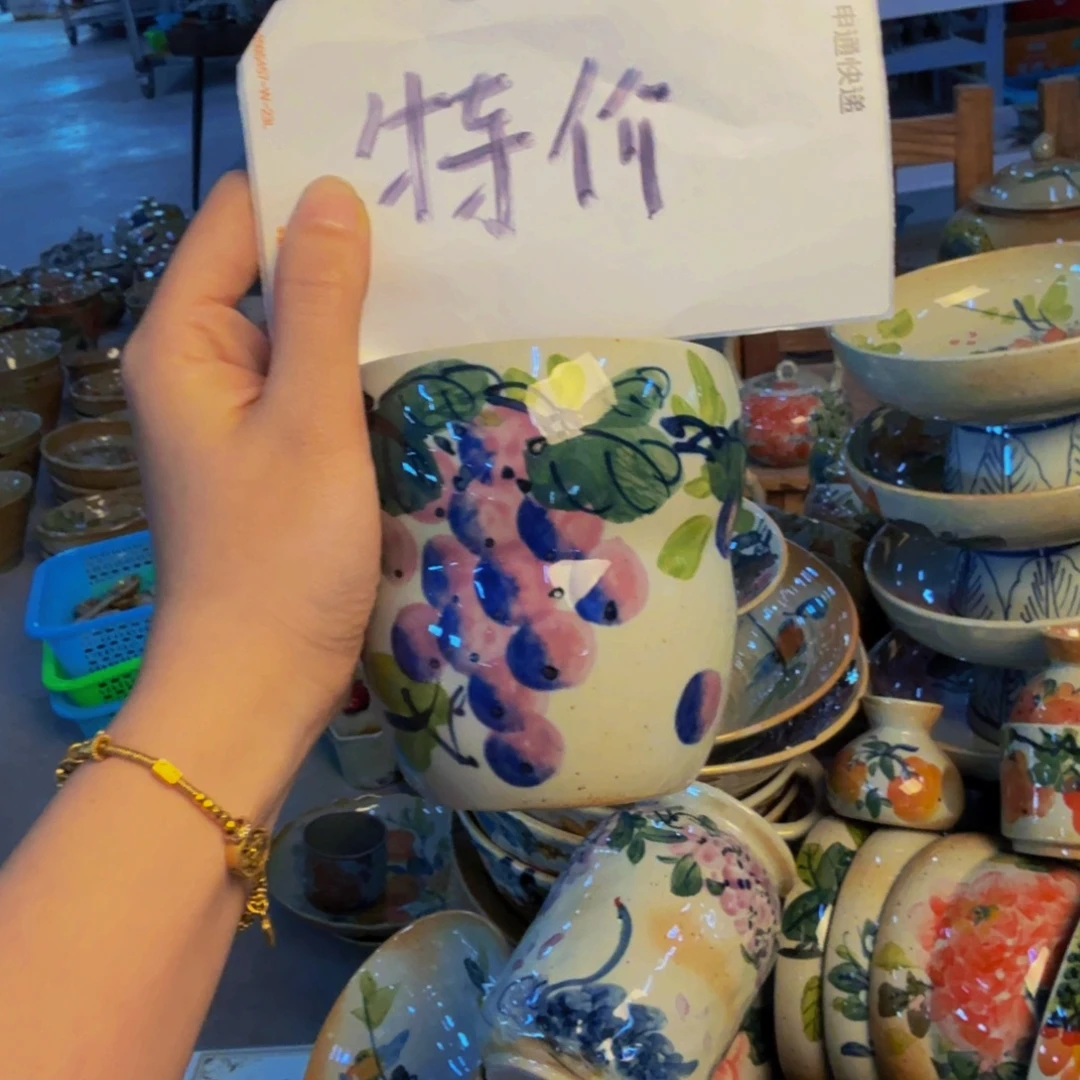 瓷片景德镇陶瓷手工手绘