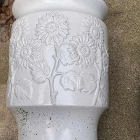 【闪购商品】紫砂花盆高31口21瑕疵
