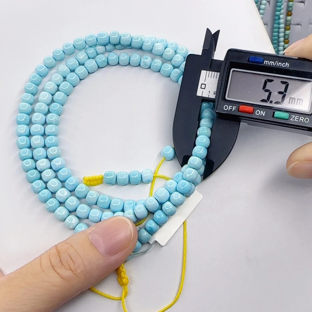 绿松石未镶嵌颈饰