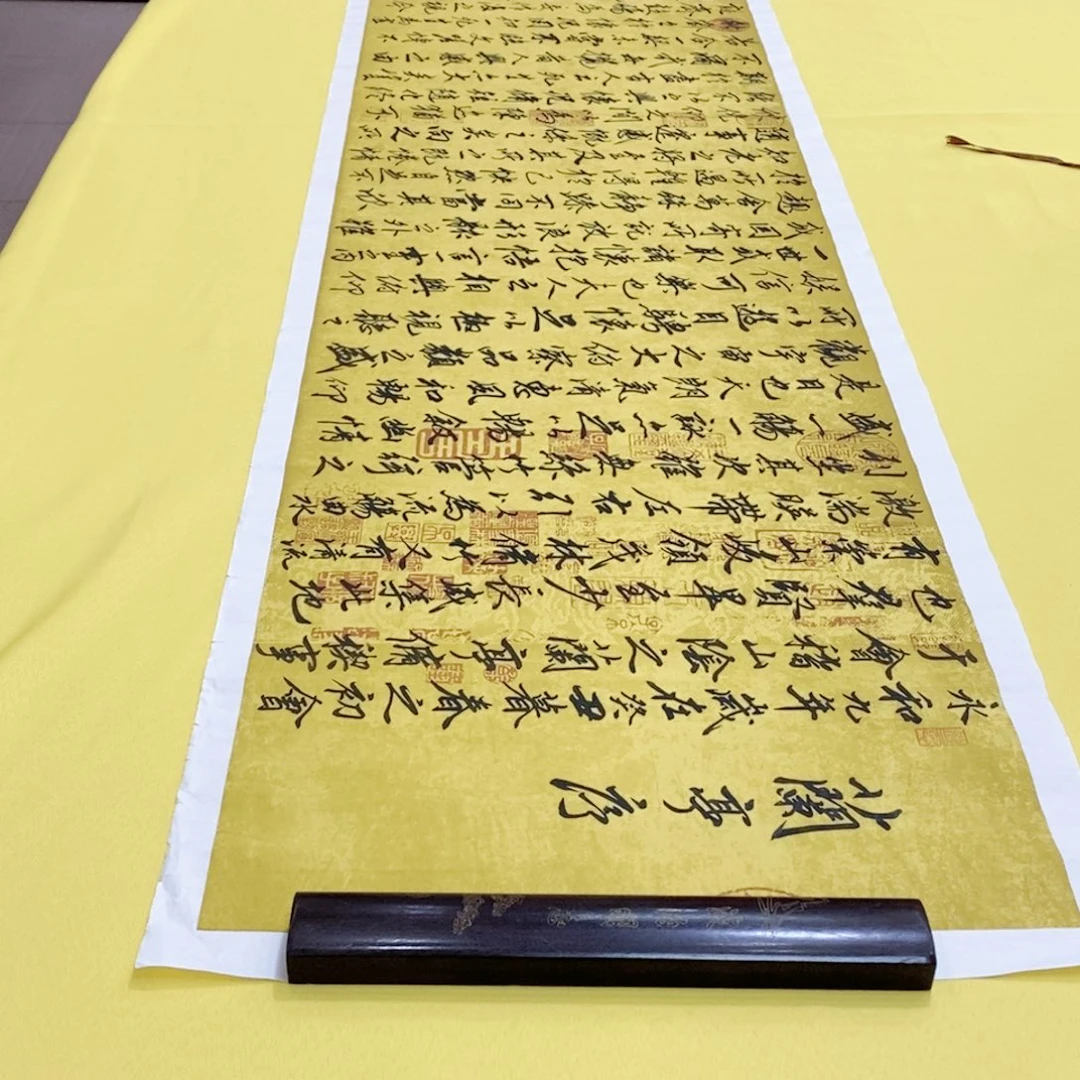 书法兰亭张老师六尺仿古