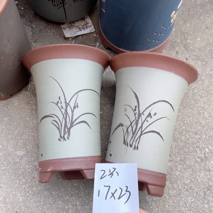 紫砂花盆特价清仓