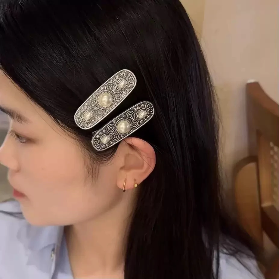 民族风对夹发夹默认风格边夹