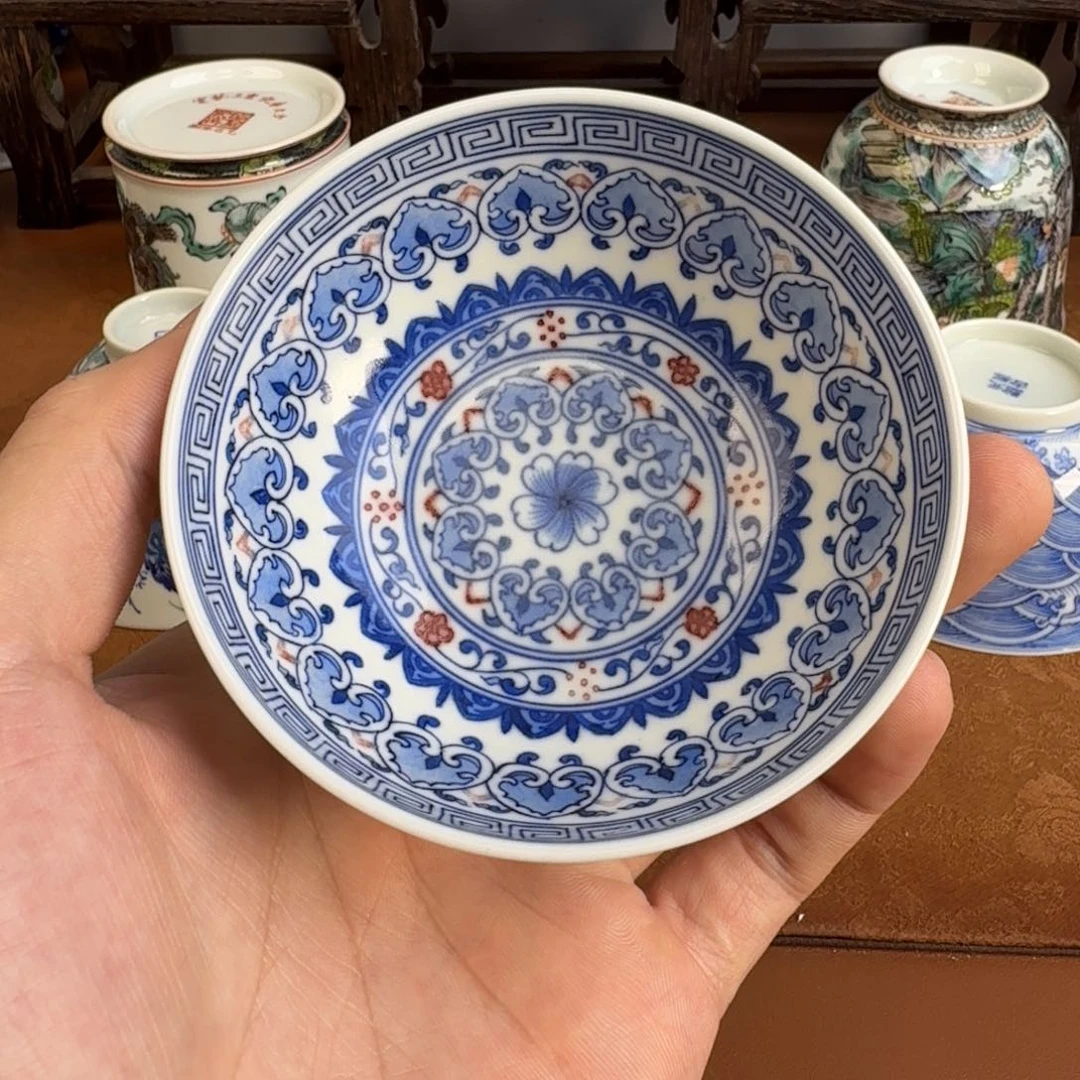 瓷片景德镇瓷器手工手绘