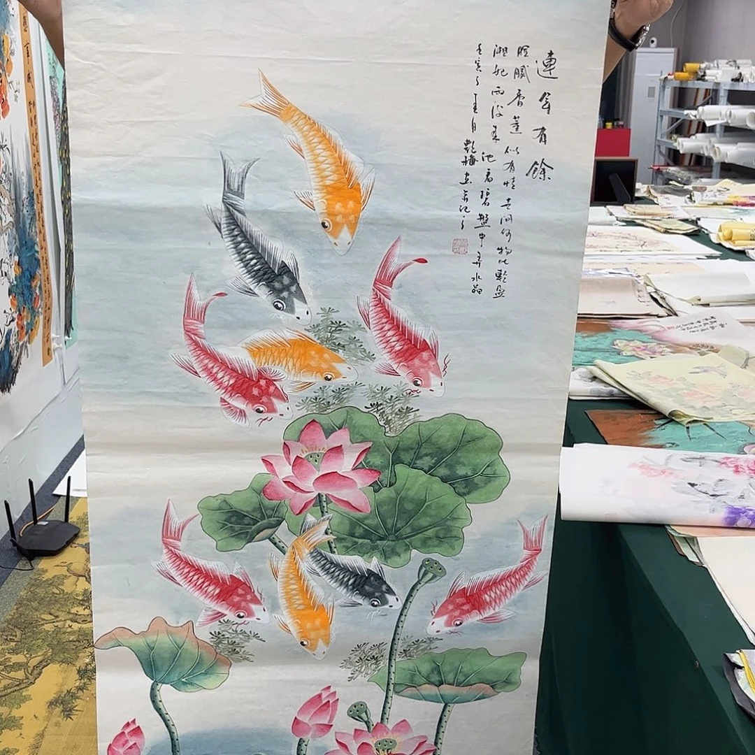 国画宣纸国画纯手绘作品