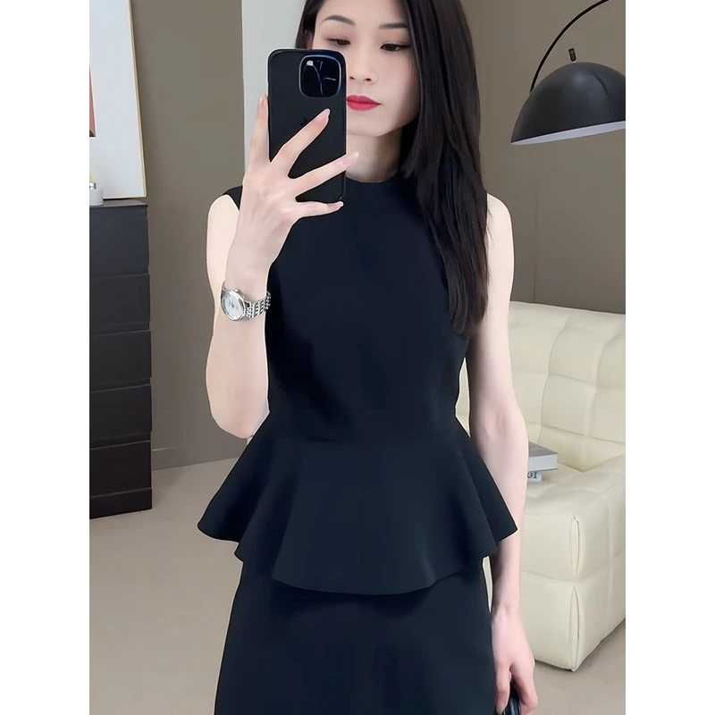 MAJE GYLLEN~洋气衣服女今年流行的时尚套装女夏季法式气质显瘦收