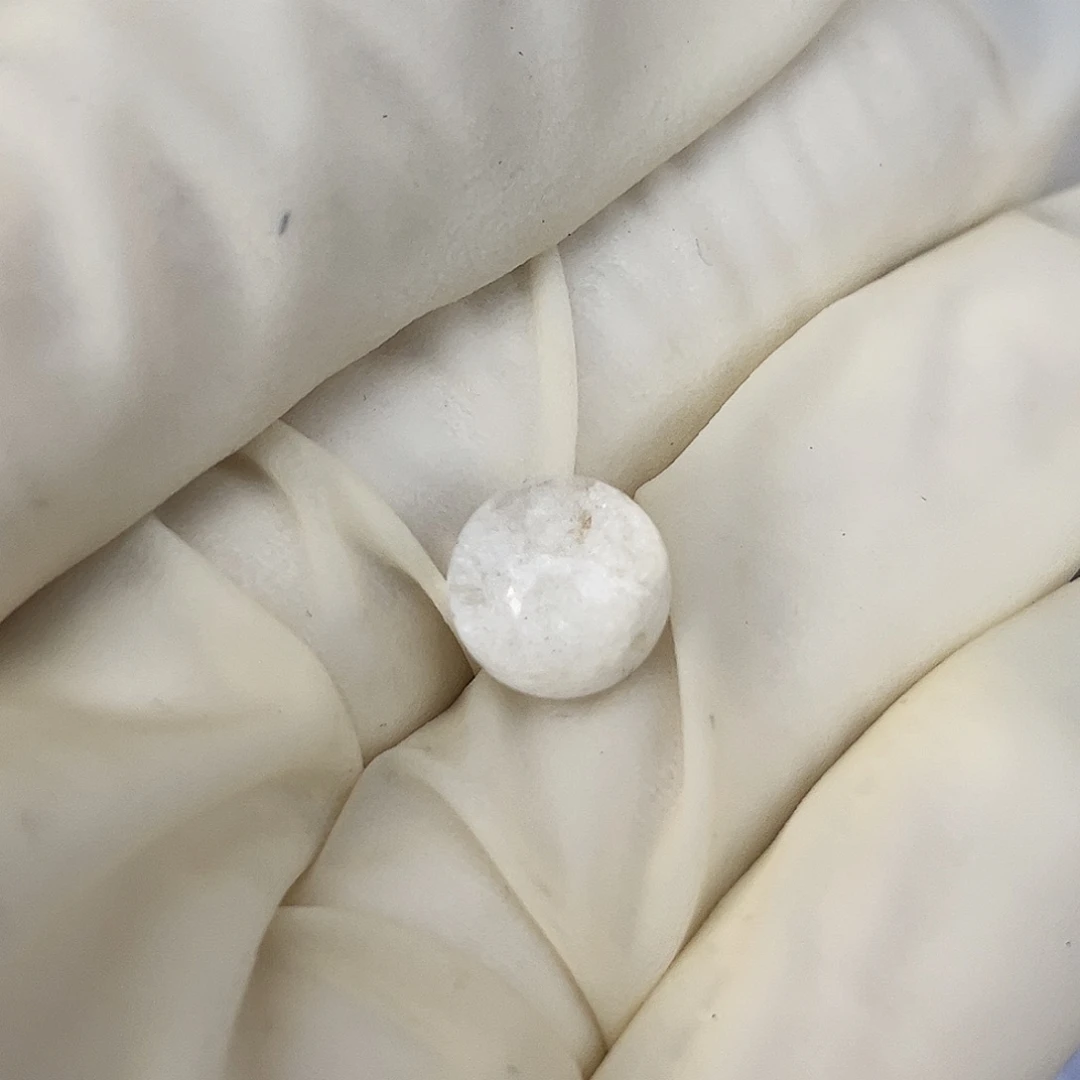 水晶颈饰未镶嵌榴***骨