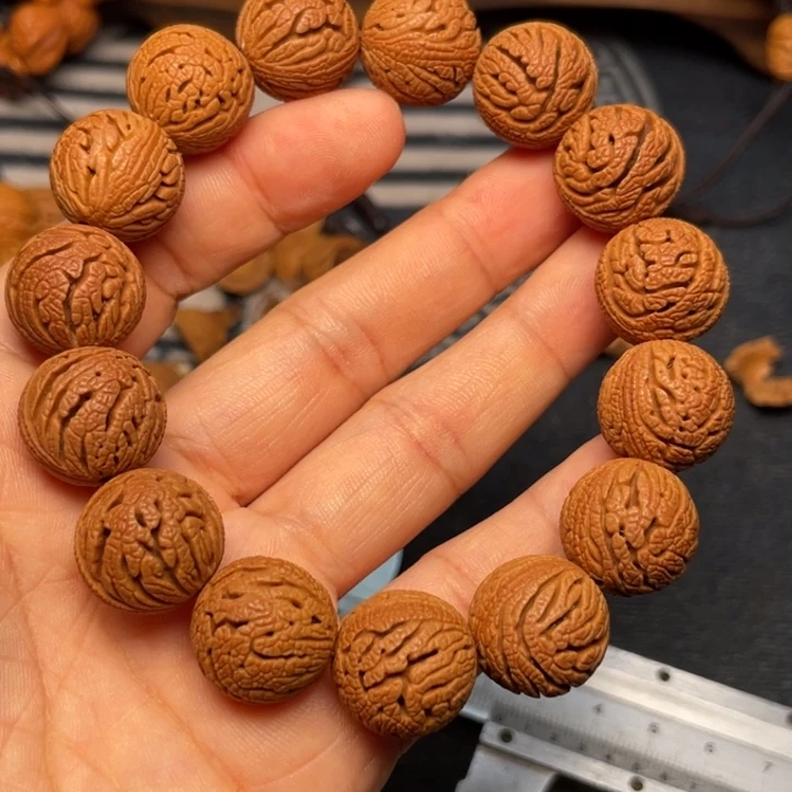 桃核手串龙纹桃核1