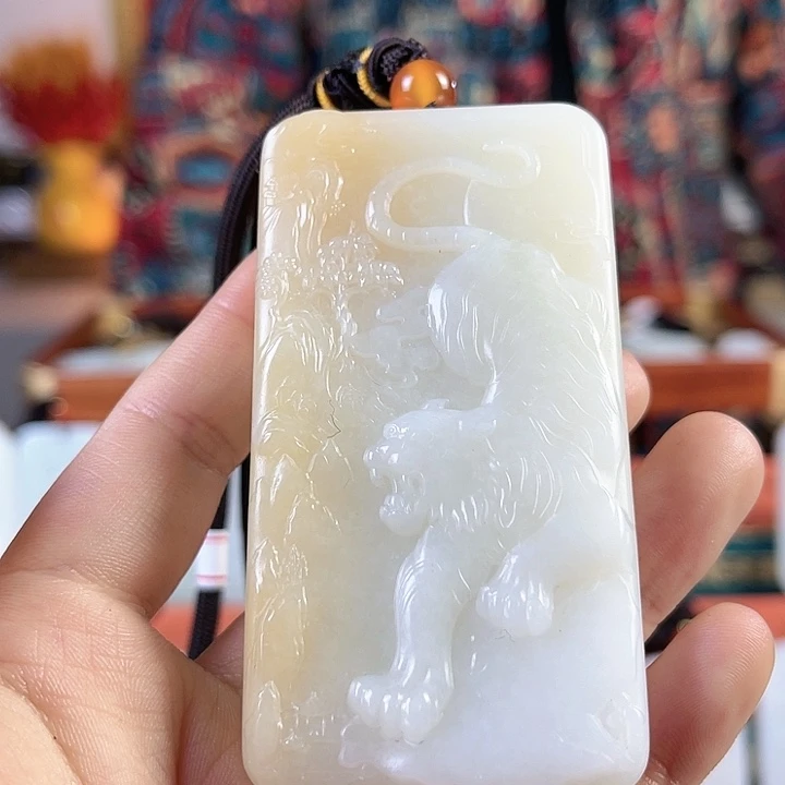 和田玉把件未镶嵌