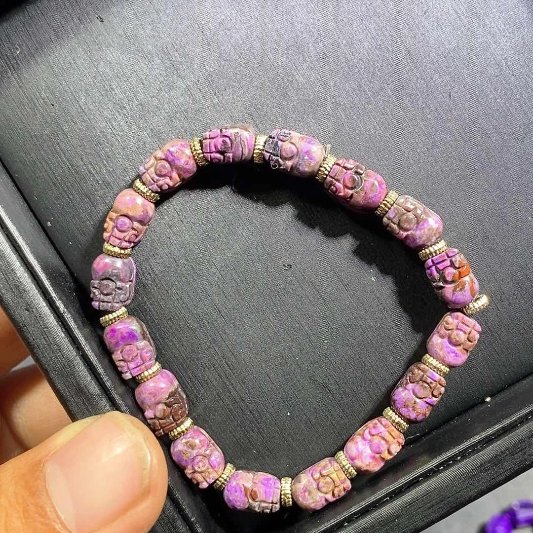 苏纪石（舒俱来）未镶嵌南非舒俱来貔貅单圈