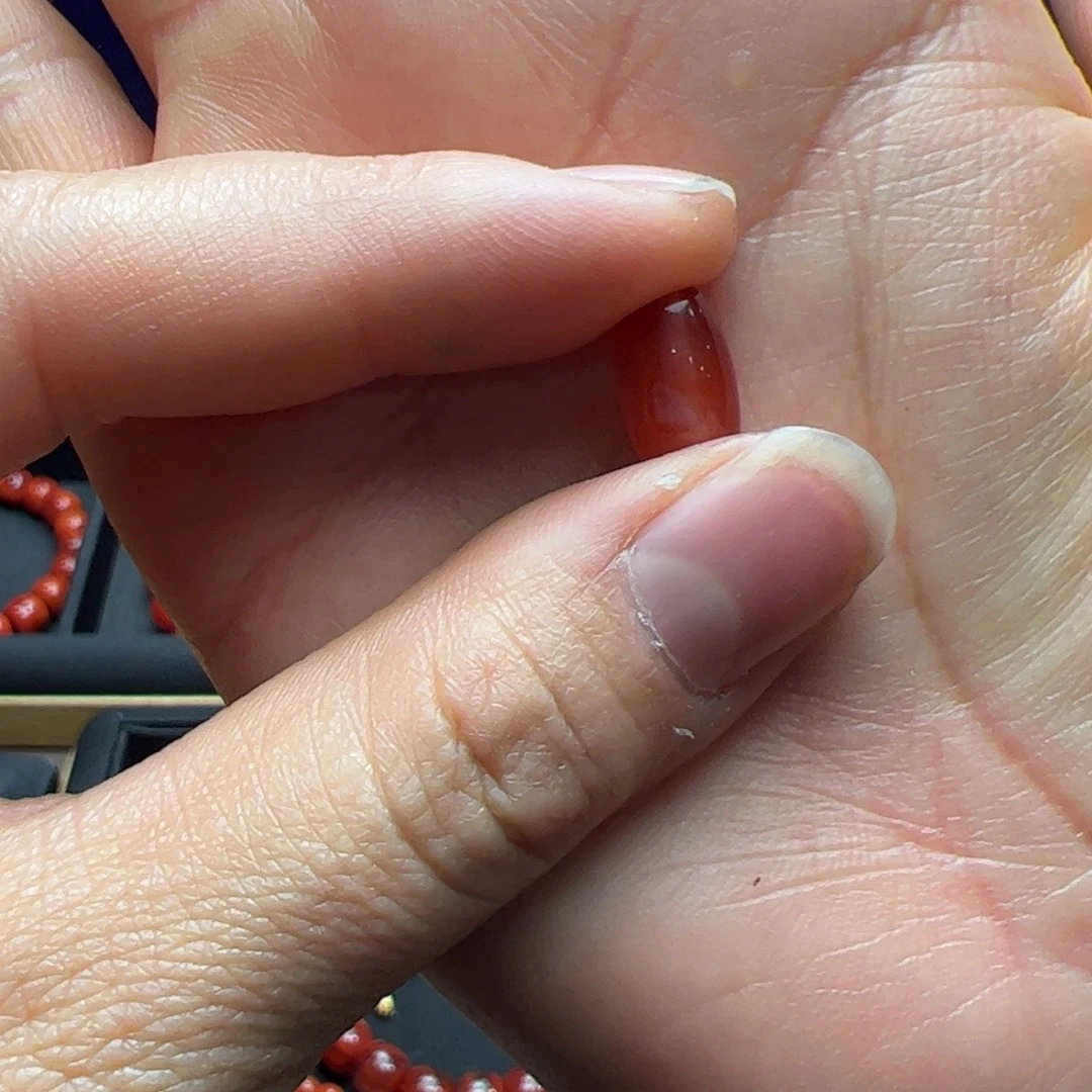 南红玛瑙未镶嵌单珠