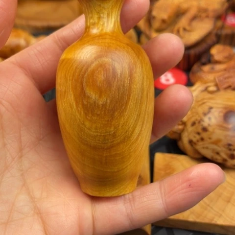 【闪购商品】柏木（崖柏）田*.正宗太行陈化黑油花瓶