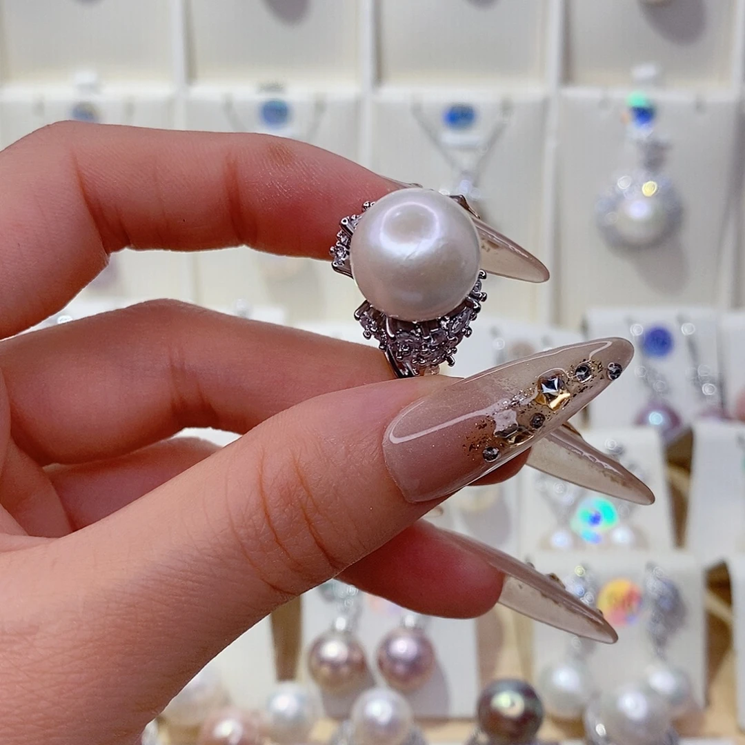 戒指未镶嵌淡水珍珠