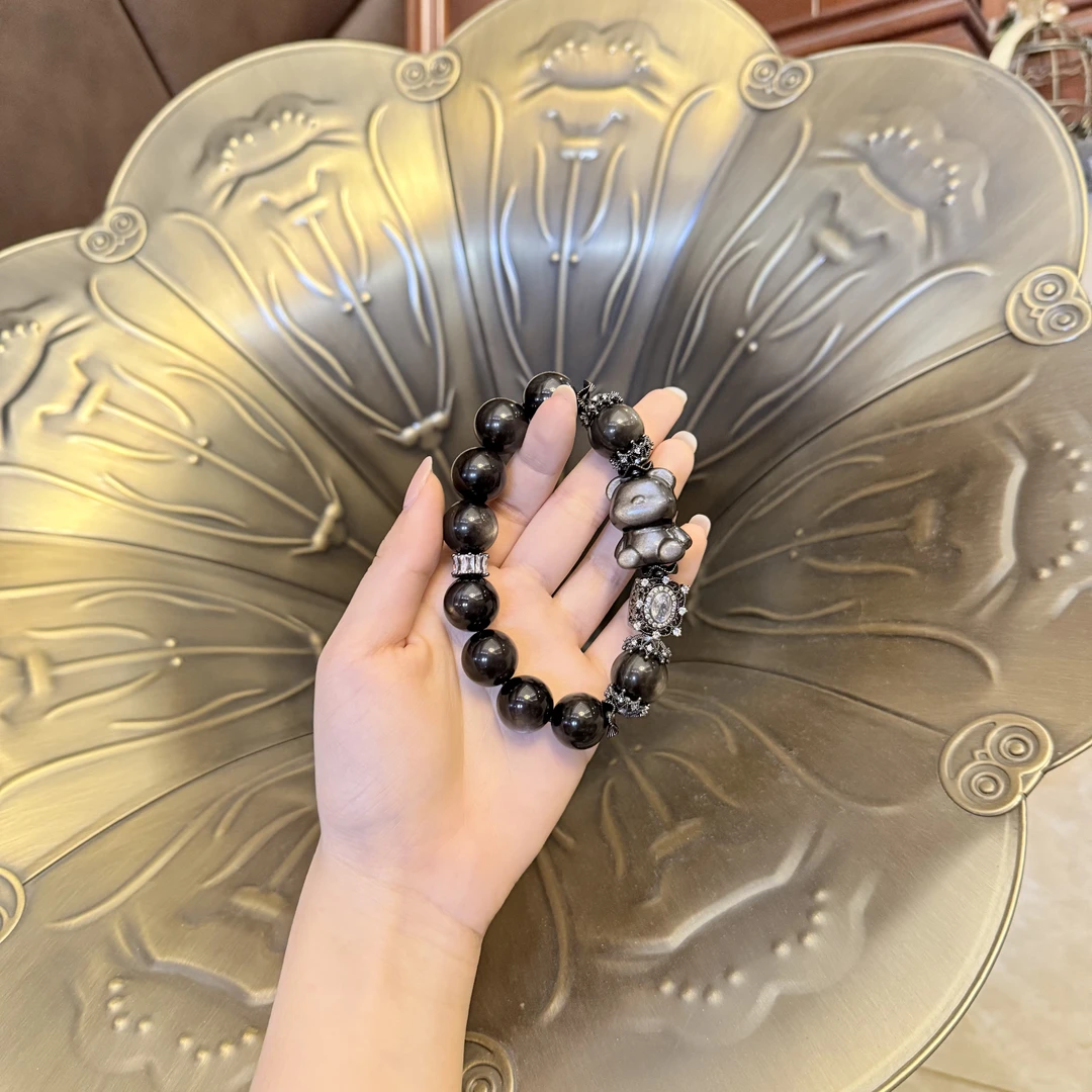 银耀小熊大米数手串