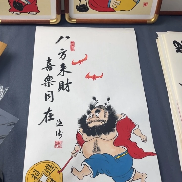 国画禅意画纯手工作品