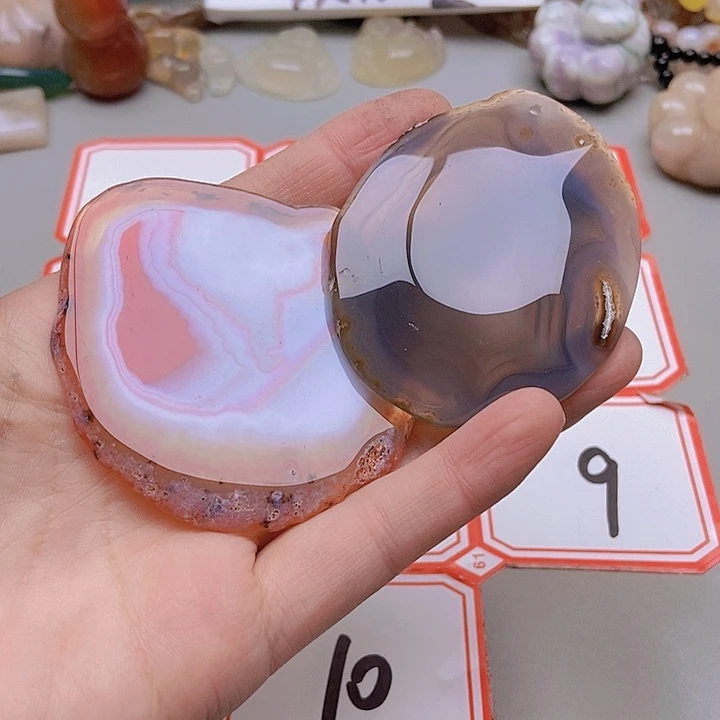 【闪购商品】未镶嵌玛瑙/玉髓珠宝半成品╰****╯