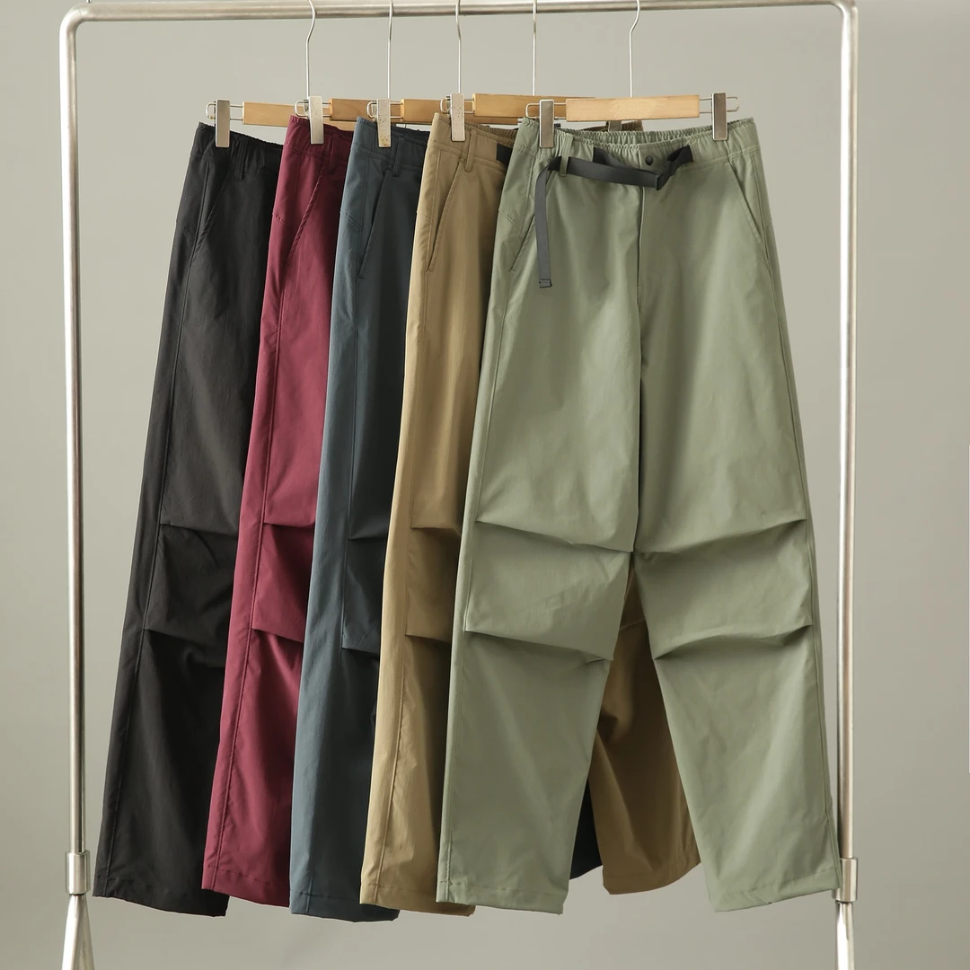 春季男女同款户外伞兵裤工装裤三防运动防风机能冲锋软壳休闲长裤