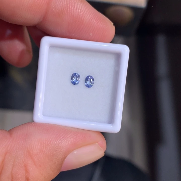 裸石蓝宝石裸石1对