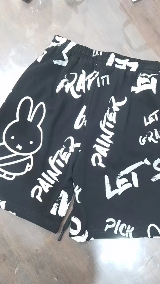 中大童时尚童装米2306休闲时尚洋气百搭宽松韩版中裤