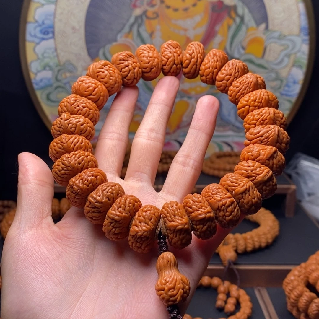 手串桃核龙纹桃核麒麟
