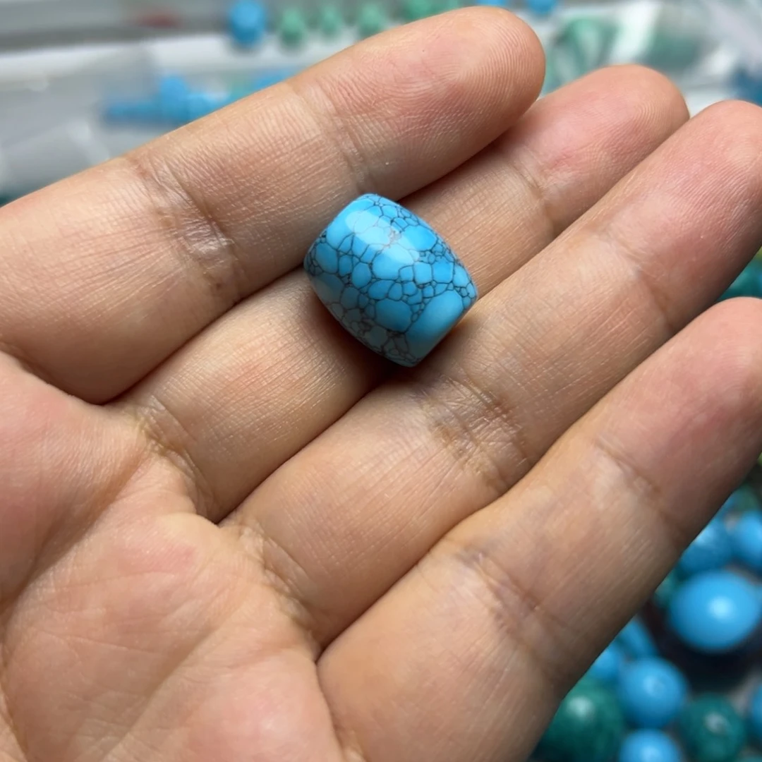 卡13x15+蓝花桶珠diy配饰