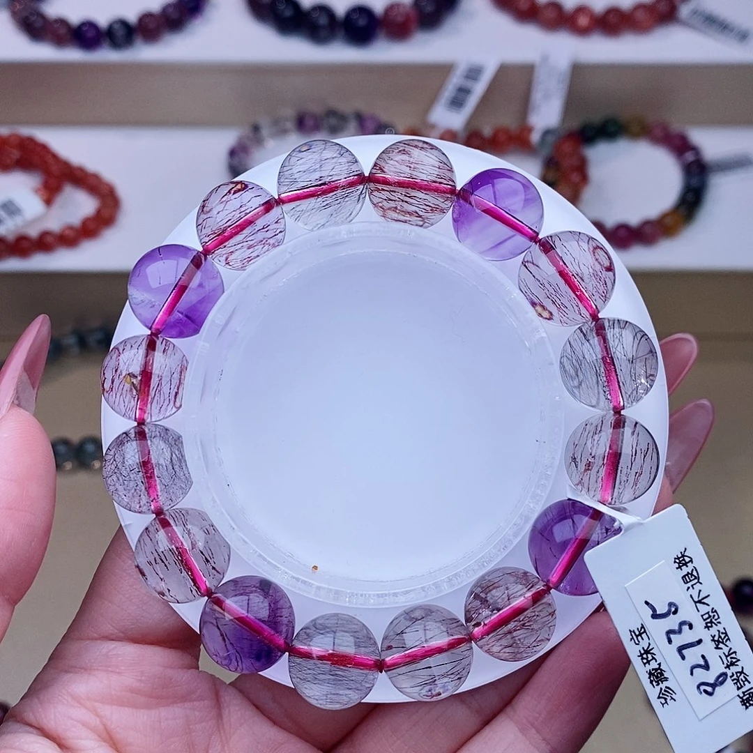 未镶嵌手链水晶仙女超七12m+