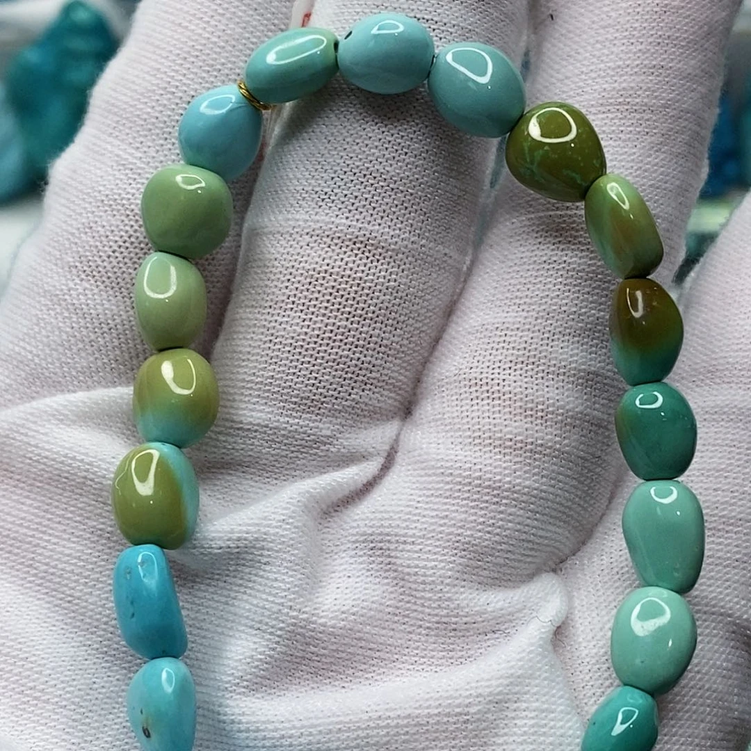 绿松石珠宝奇石未镶嵌