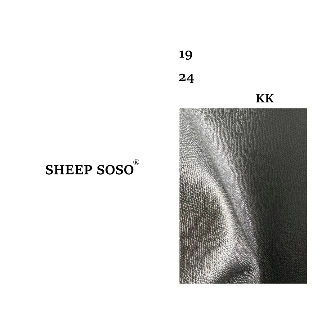 Sheep so so【KK猪鼻子】进口掌纹皮手工重工KK高版本包包A145
