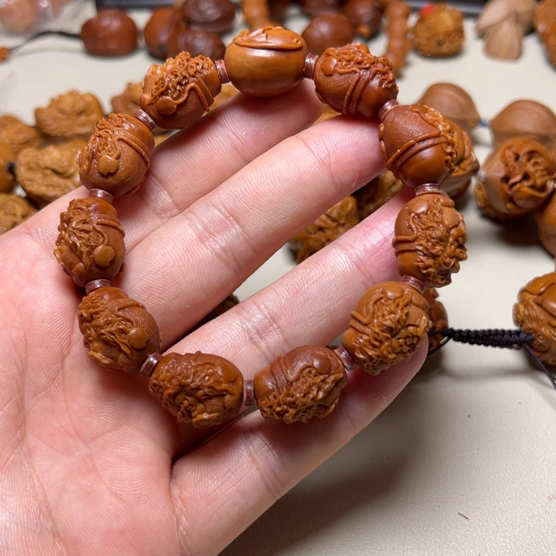 晚***升橄榄核手串橄榄核