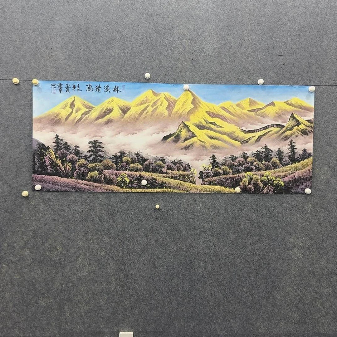 国画国画亲笔手绘