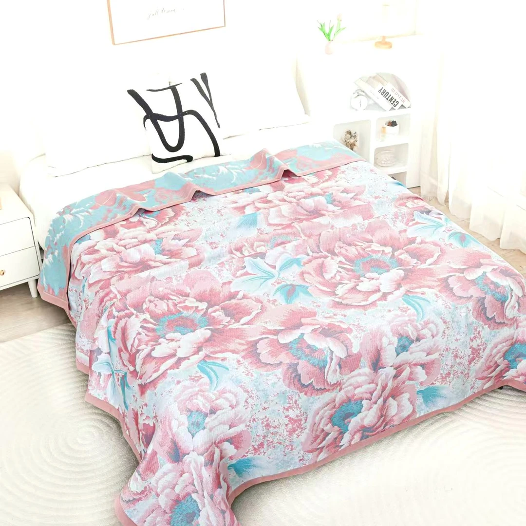 粉黛佳人 2.3*2.5米 抑菌软席 床盖四季通用可铺可盖 高端恒温毯