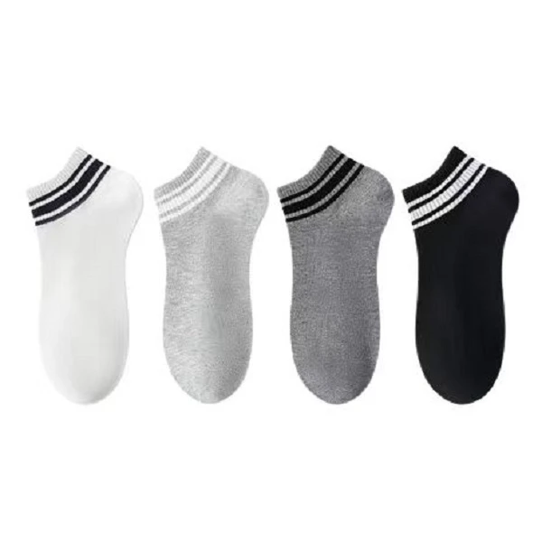 【HN步步高NK】YYsports男款简约运动休闲四双装袜子SSM0203004