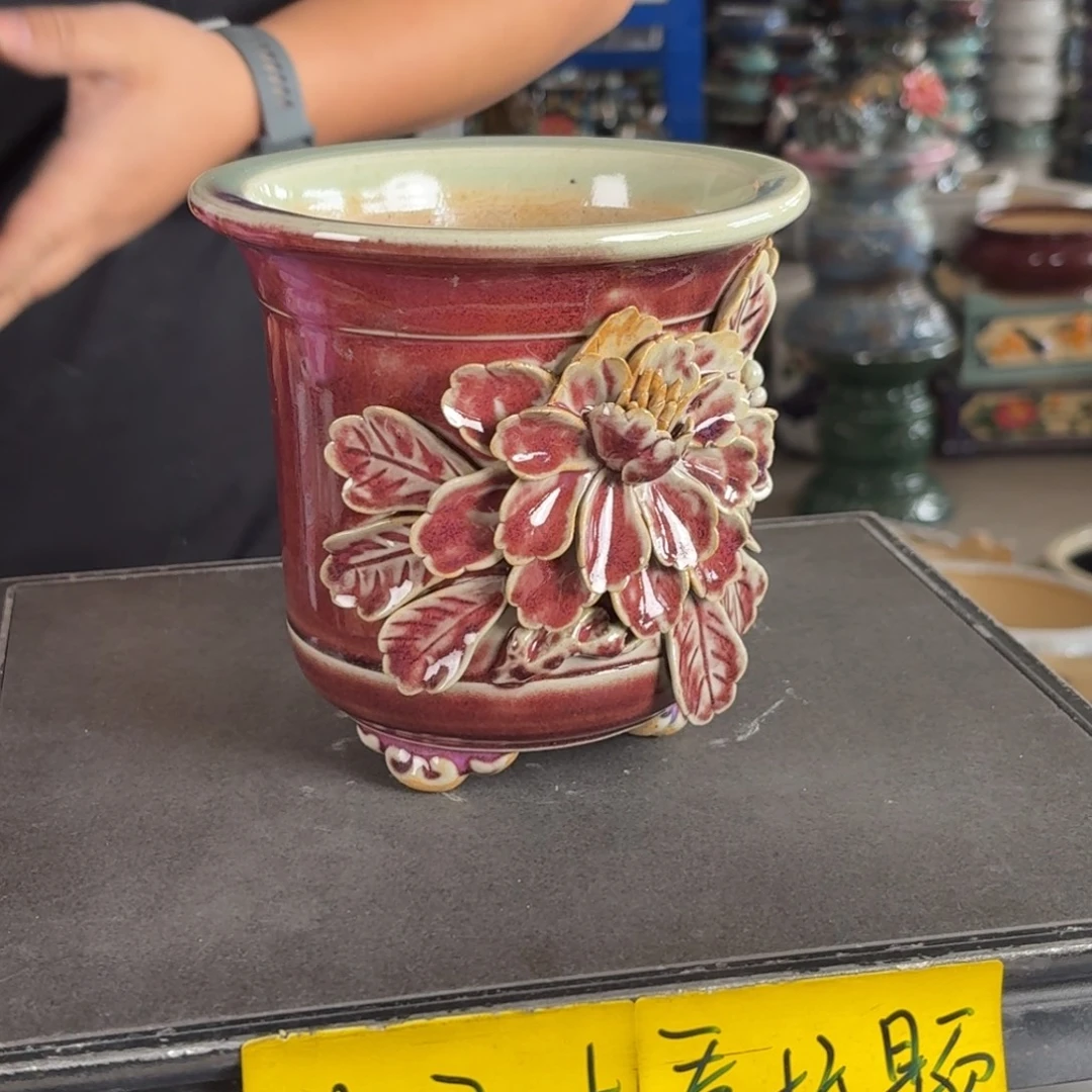 。一风堂石湾花盆 内11*12