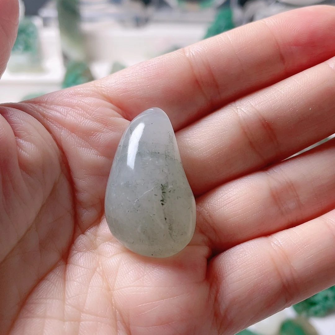 未镶嵌独山玉挂件海**月