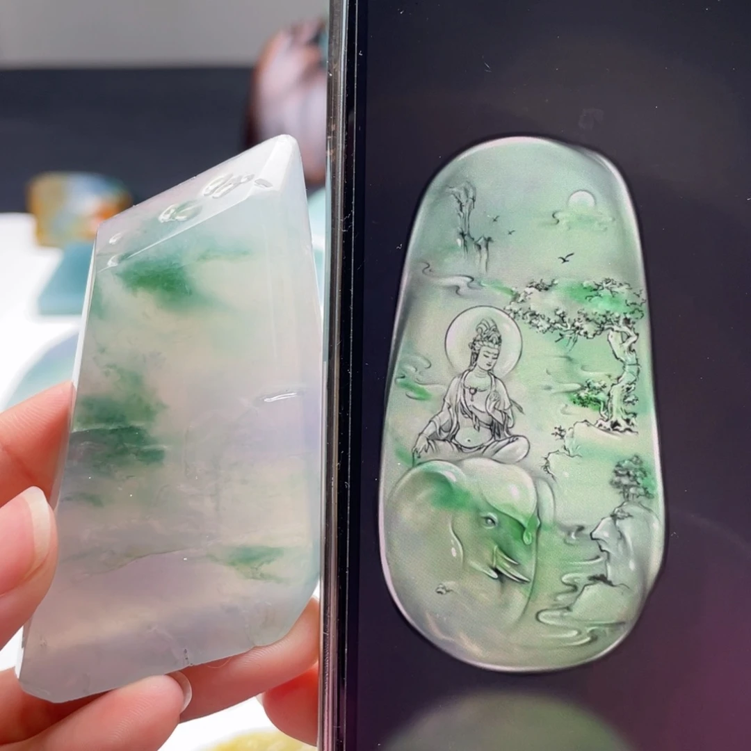 未镶嵌定制翡翠包工