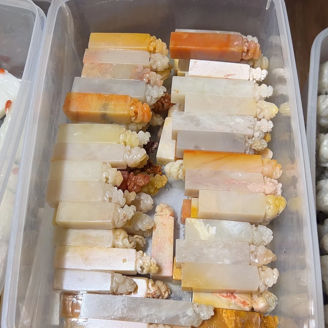 寿山石随机批发10个