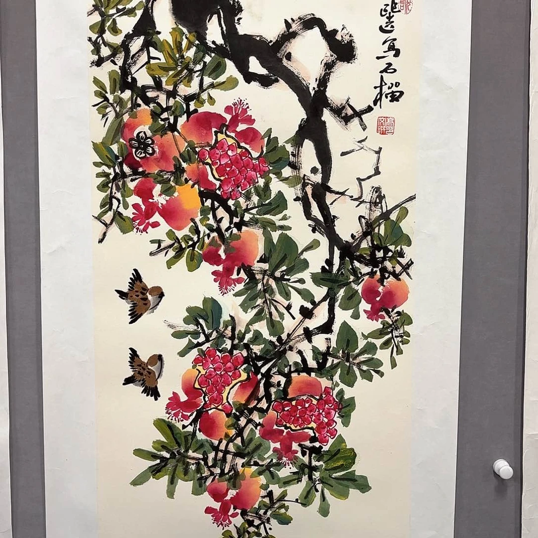 国画国画纯手绘作品请放心去藏